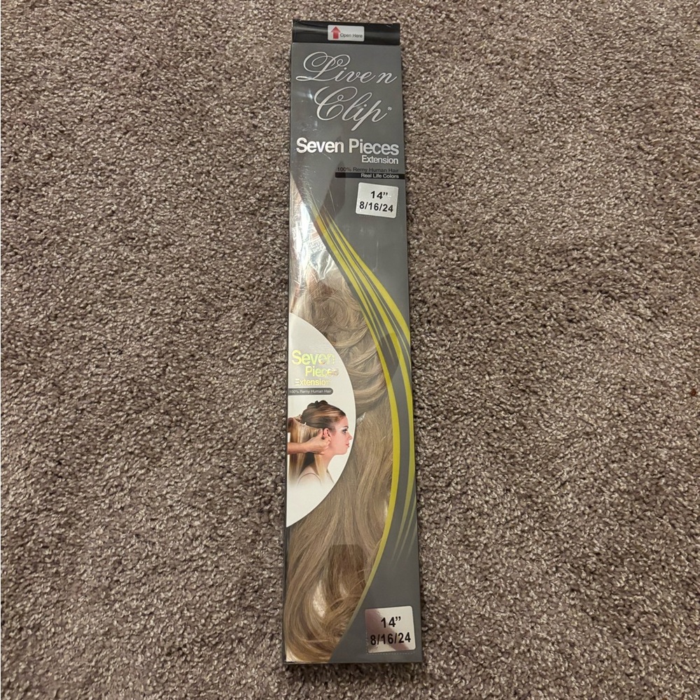 Seven Pieces Hair Extensions - Blonde
